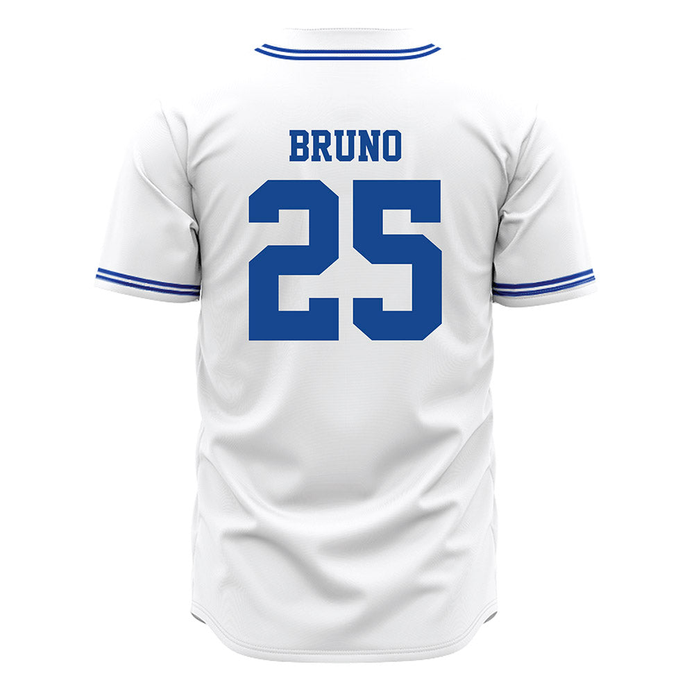 Seton Hall - NCAA Baseball : Gregory Bruno - White Jersey-1