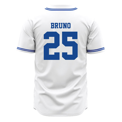 Seton Hall - NCAA Baseball : Gregory Bruno - White Jersey-1