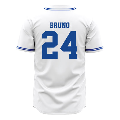 Seton Hall - NCAA Baseball : Gregory Bruno - White Jersey-1