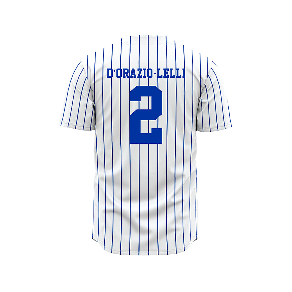 Seton Hall - NCAA Softball : Violet D’Orazio-Lelli - White Pinstripe Jersey-1
