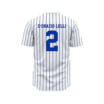 Seton Hall - NCAA Softball : Violet D’Orazio-Lelli - White Pinstripe Jersey-1