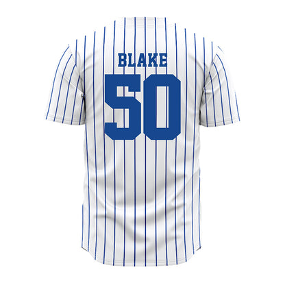 Seton Hall - NCAA Softball : Loreale Blake - White Pinstripe Jersey-1
