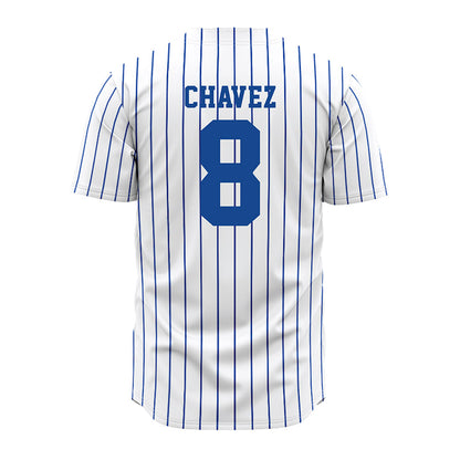 Seton Hall - NCAA Softball : Olivia Chavez - White Pinstripe Jersey-1