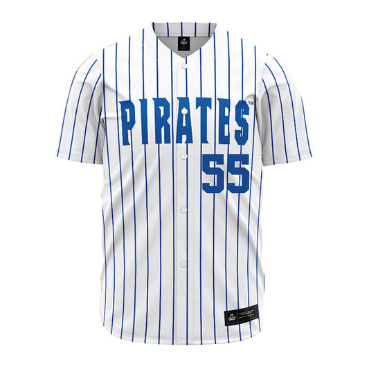 Seton Hall - NCAA Softball : Kaleigh Durkin - White Pinstripe Jersey-0