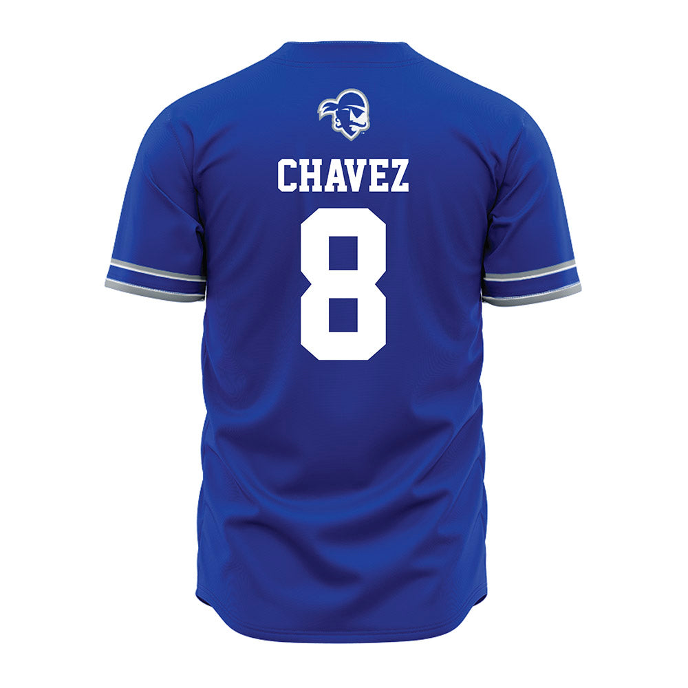 Seton Hall - NCAA Softball : Olivia Chavez - Blue Jersey-1
