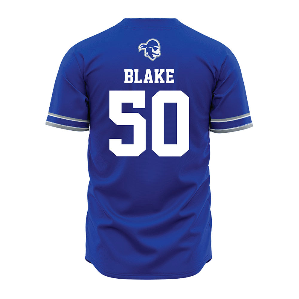 Seton Hall - NCAA Softball : Loreale Blake - Blue Jersey-1