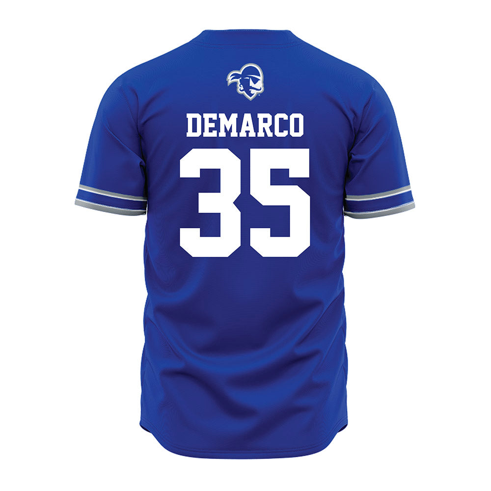 Seton Hall - NCAA Softball : Sophia DeMarco - Blue Jersey-1