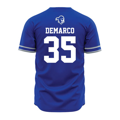Seton Hall - NCAA Softball : Sophia DeMarco - Blue Jersey-1