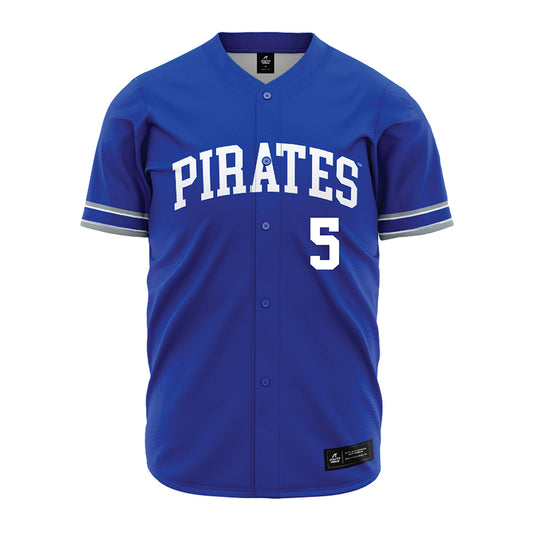 Seton Hall - NCAA Softball : Katey Brennan - Blue Jersey-0