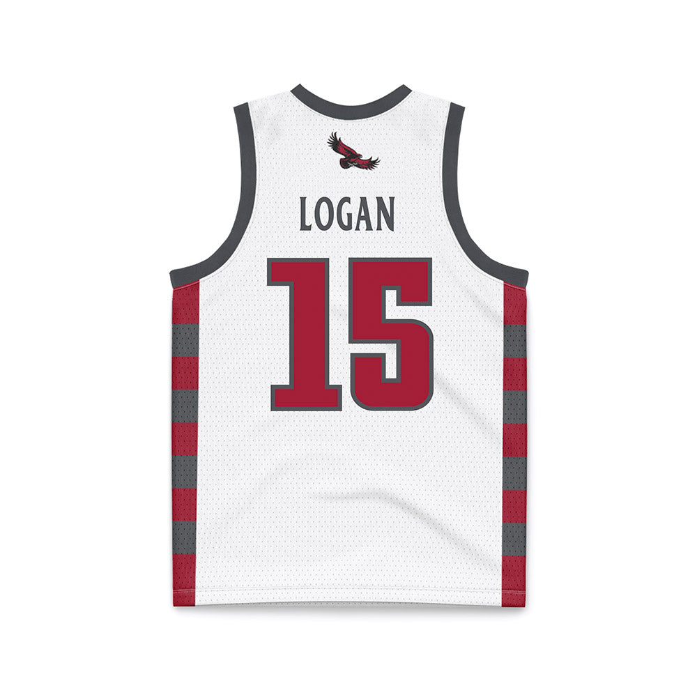 St. Joe's - NCAA Men's Basketball : Sean Logan - White Basketball Jersey-1