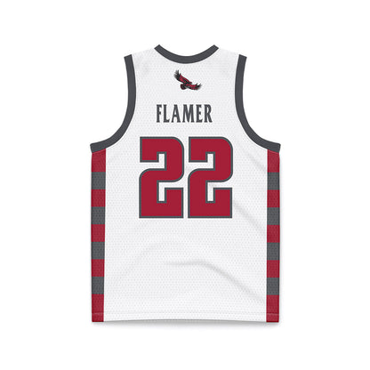 St. Joe's - NCAA Men's Basketball : Donovan Flamer - White Basketball Jersey-1