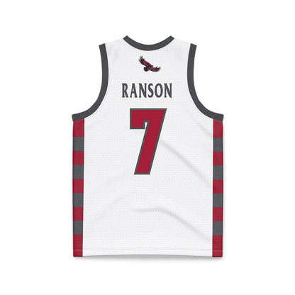 St. Joe's - NCAA Men's Basketball : Bj Ranson - White Basketball Jersey-1