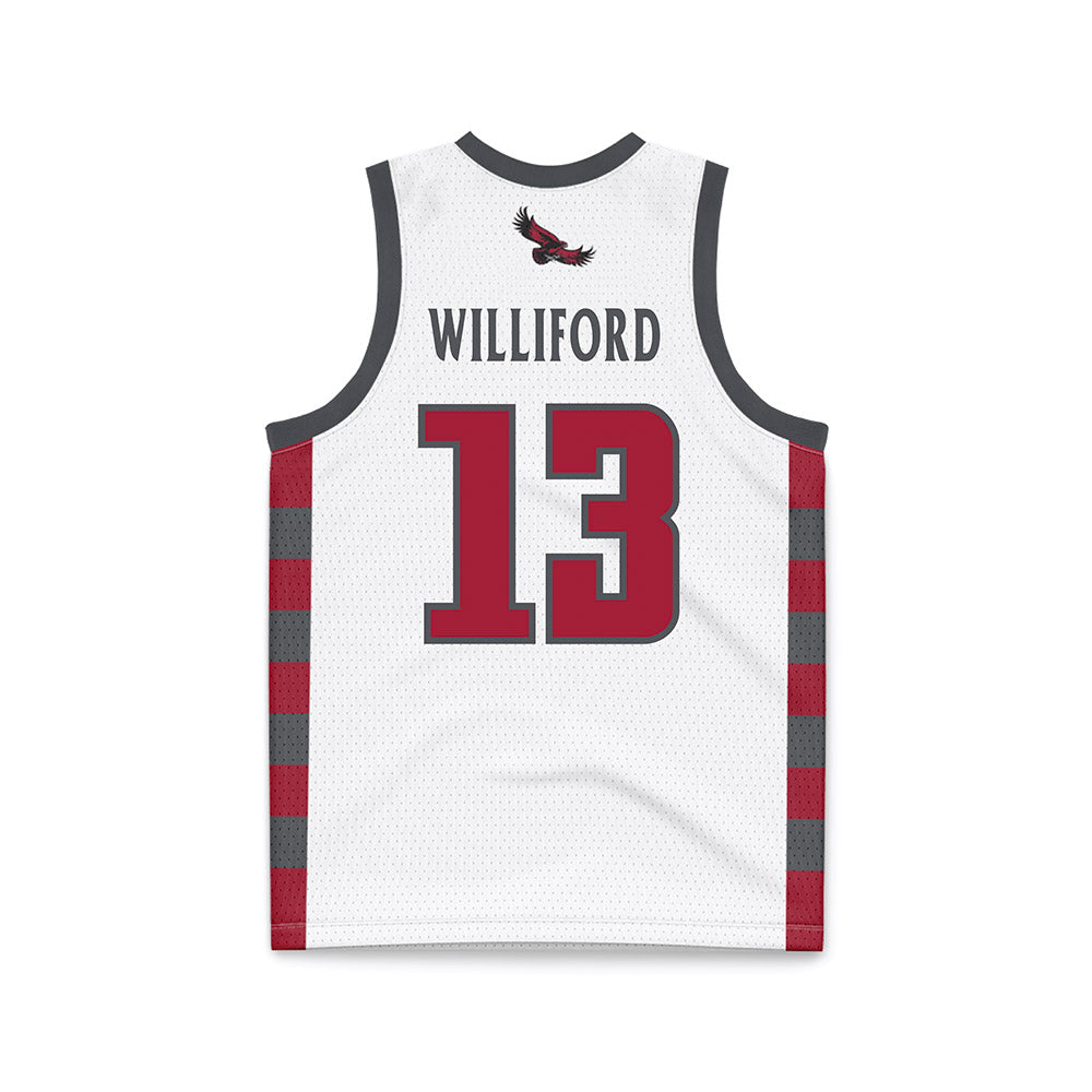 St. Joe's - NCAA Men's Basketball : Austin Williford - White Basketball Jersey-1