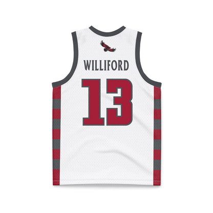 St. Joe's - NCAA Men's Basketball : Austin Williford - White Basketball Jersey-1