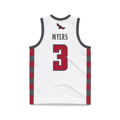 St. Joe's - NCAA Men's Basketball : Khaafiq Myers - White Basketball Jersey-1