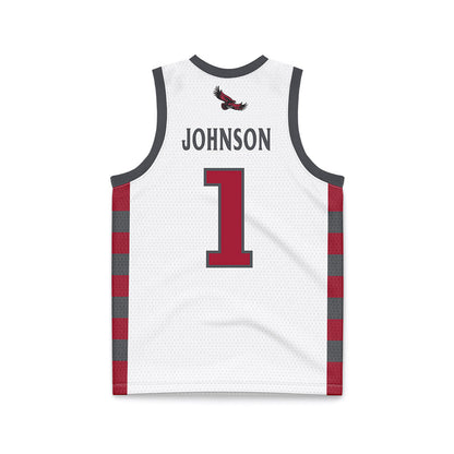 St. Joe's - NCAA Men's Basketball : Mekai Johnson - White Basketball Jersey-1