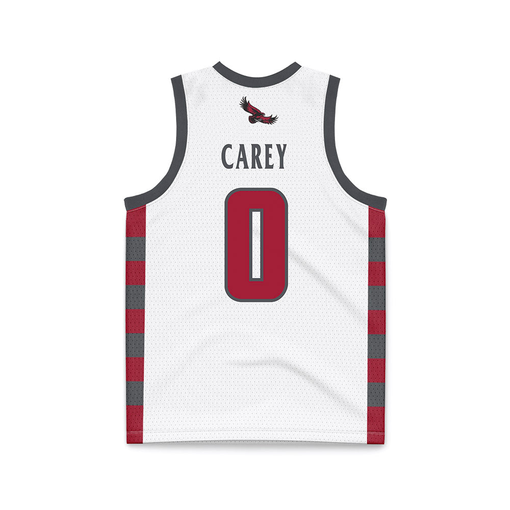 St. Joe's - NCAA Men's Basketball : Logan Carey - White Basketball Jersey-1