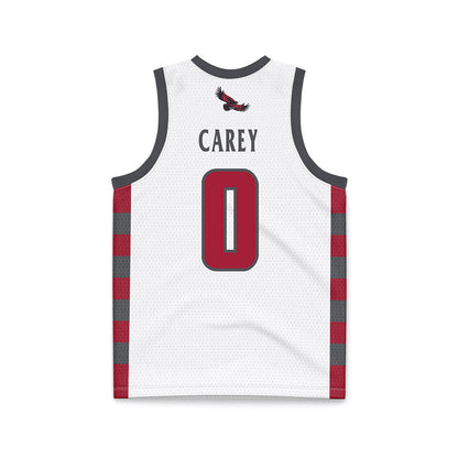 St. Joe's - NCAA Men's Basketball : Logan Carey - White Basketball Jersey-1