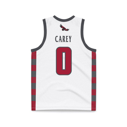St. Joe's - NCAA Men's Basketball : Logan Carey - White Basketball Jersey-1