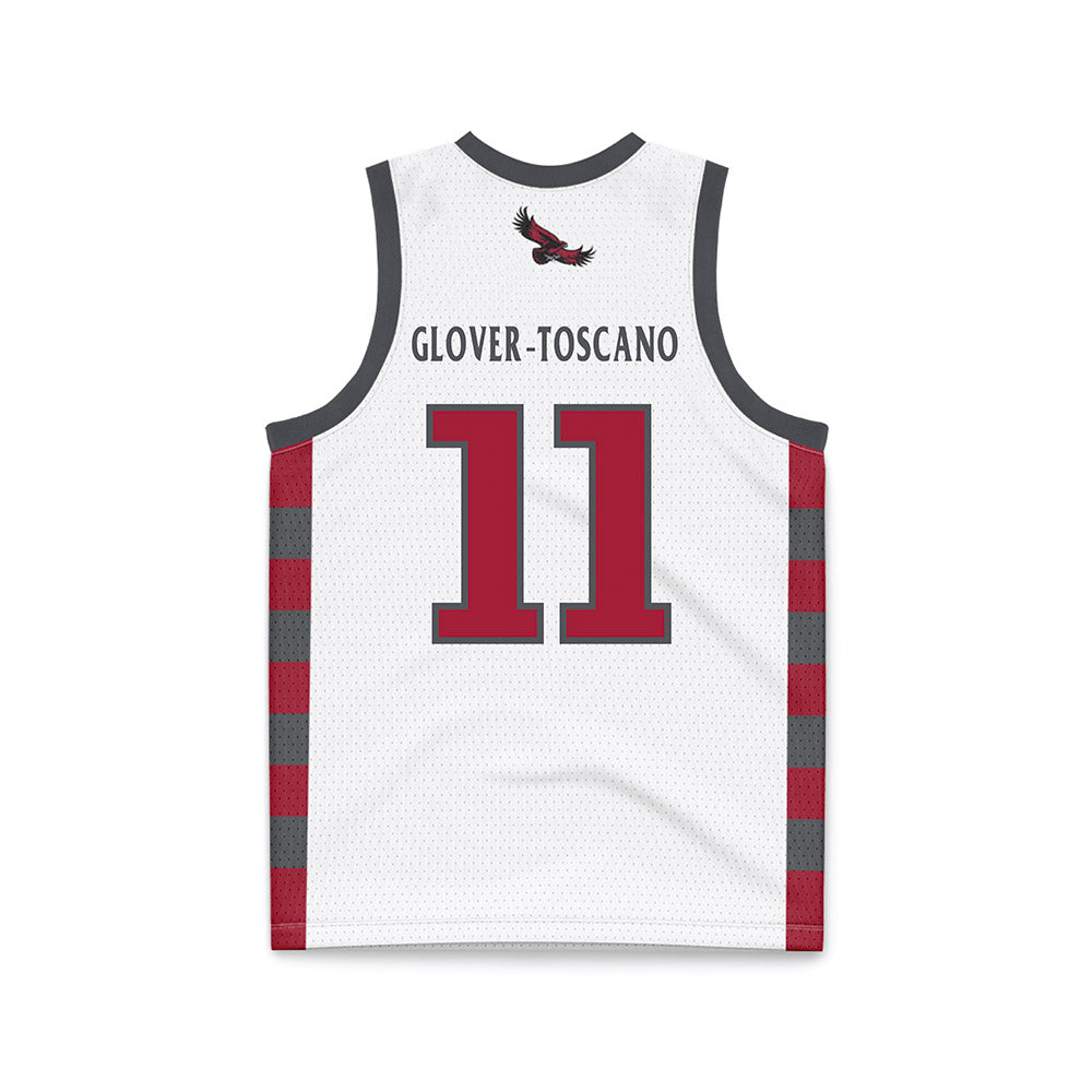 St. Joe's - NCAA Men's Basketball : Jaiden Glover-Toscano - White Basketball Jersey-1