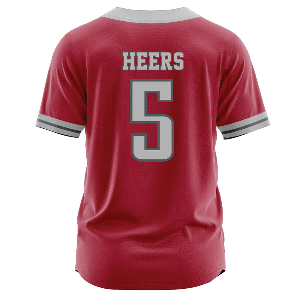 St. Joe's - NCAA Softball : Alivia Heers - Crimson Jersey-1
