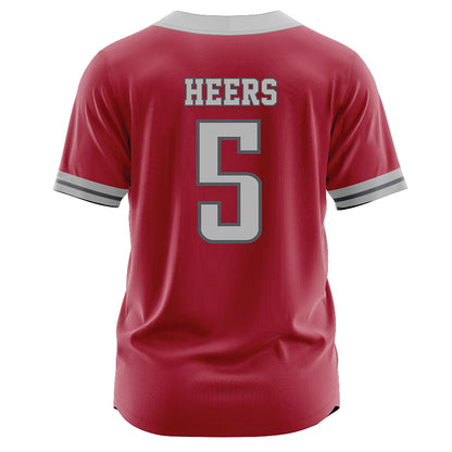 St. Joe's - NCAA Softball : Alivia Heers - Crimson Jersey-1