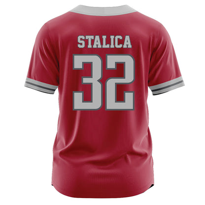 St. Joe's - NCAA Softball : Lauren Stalica - Crimson Jersey-1