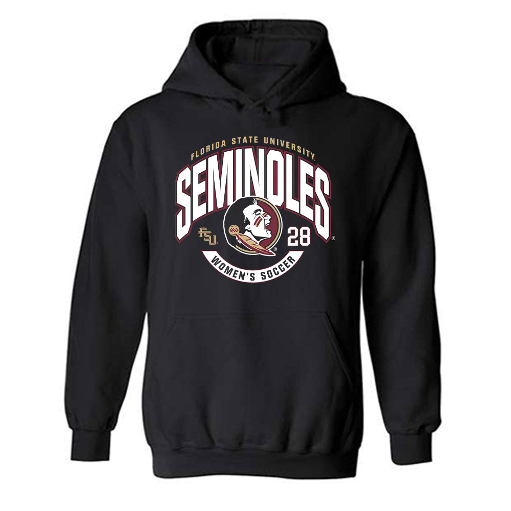 FSU - NCAA Women's Soccer : Olivia Page - Classic Fashion Shersey Hooded Sweatshirt-0