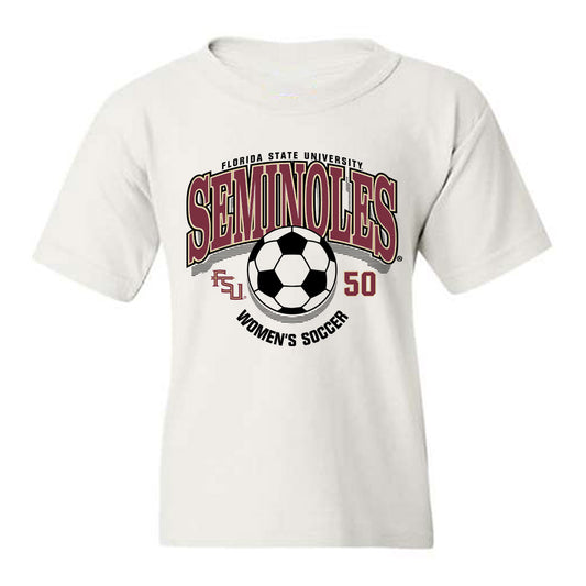 FSU - NCAA Women's Soccer : Omotara Junaid - Classic Fashion Shersey Youth T-Shirt-0