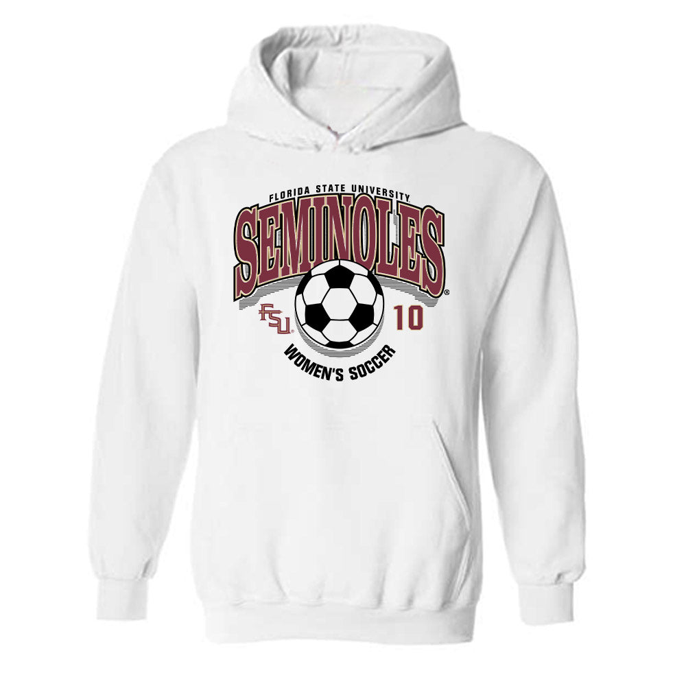 FSU - NCAA Women's Soccer : Ashley Henderson - Classic Fashion Shersey Hooded Sweatshirt-0
