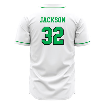 Marshall - NCAA Baseball : Peyton Jackson - White Jersey-1