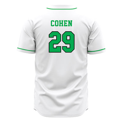 Marshall - NCAA Baseball : Ben Cohen - White Jersey-1