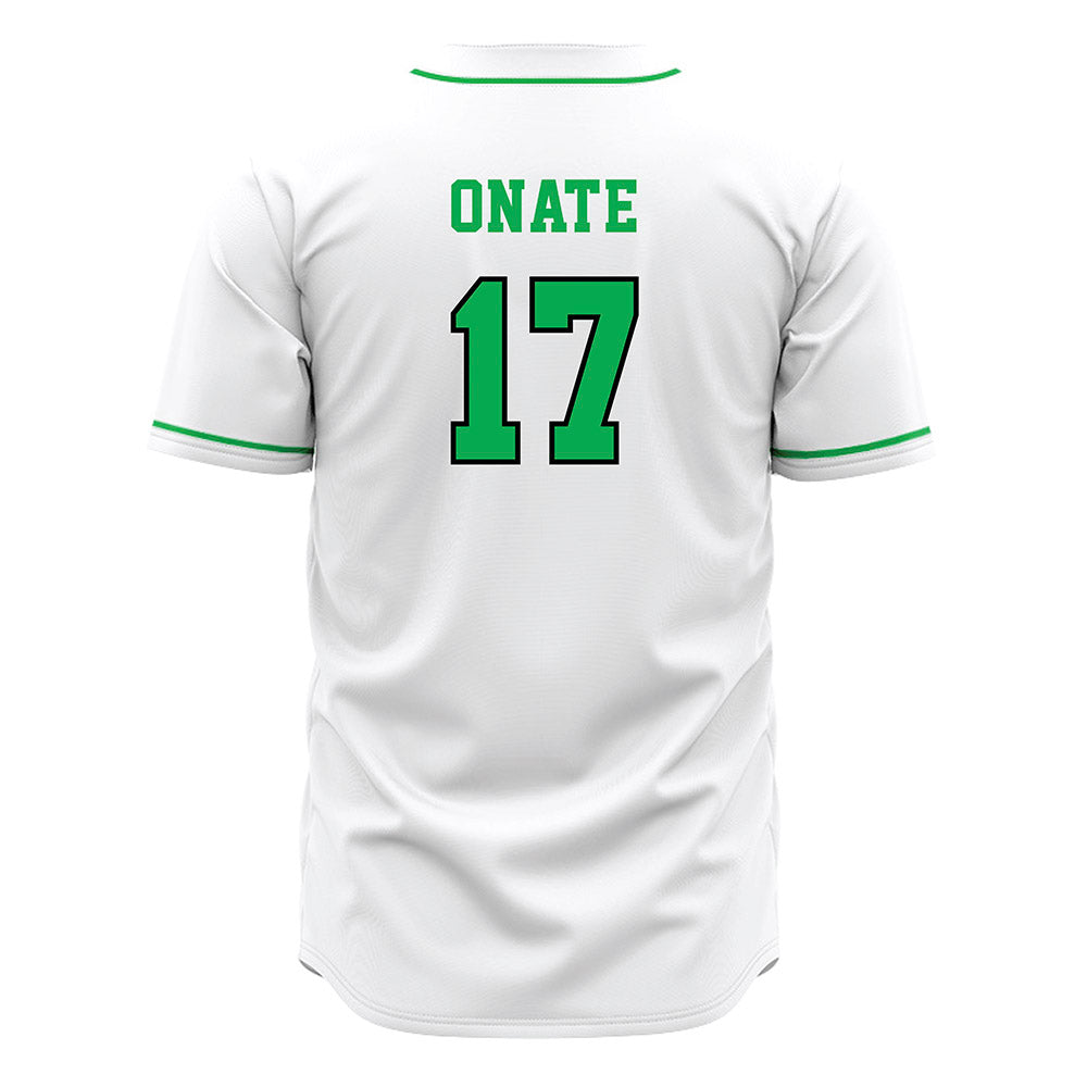 Marshall - NCAA Baseball : Mason Onate - White Jersey-1
