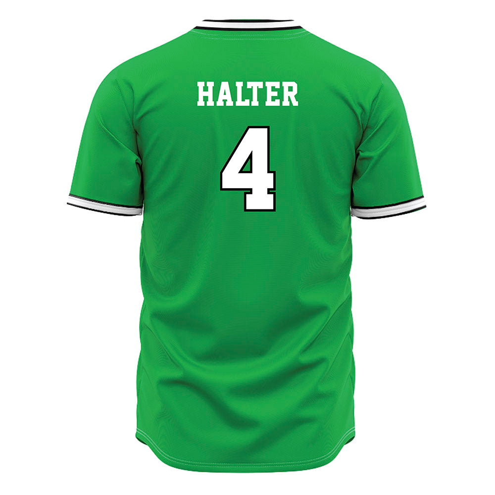 Marshall - NCAA Baseball : Jackson Halter - Green Jersey