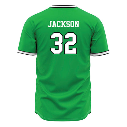 Marshall - NCAA Baseball : Peyton Jackson - Green Jersey-1