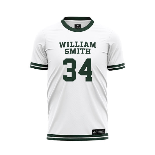 HWS - NCAA Women's Lacrosse : Harrison Voorhees - White Soccer Jersey-0