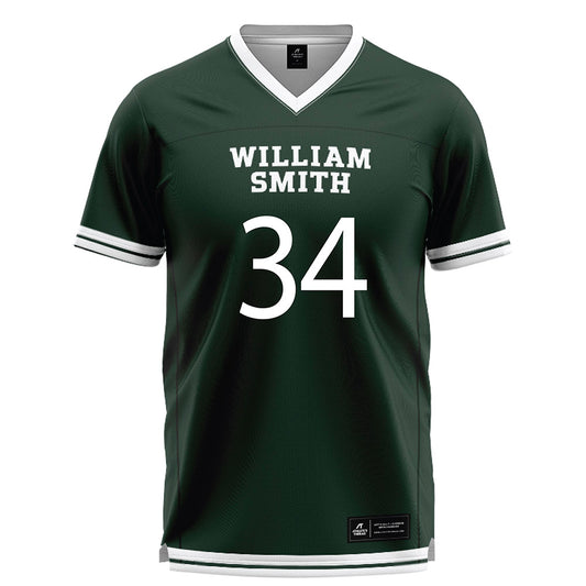 HWS - NCAA Women's Lacrosse : Harrison Voorhees - Green Lacrosse Jersey-0