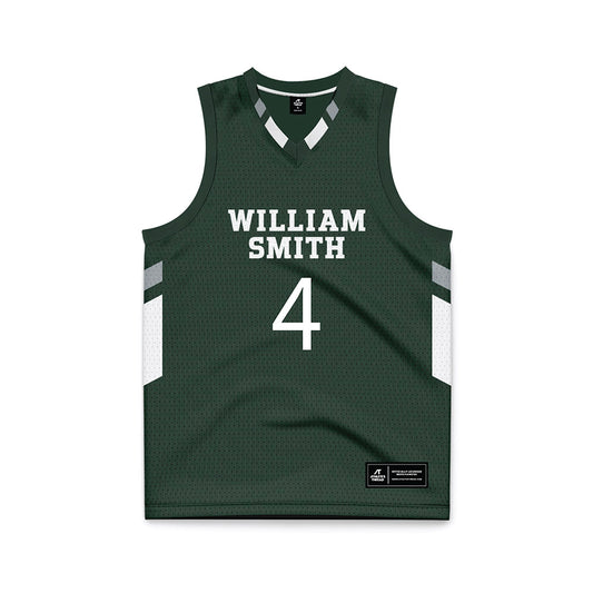 HWS - NCAA Women's Basketball : Giana Lobozzo - Green Basketball Jersey