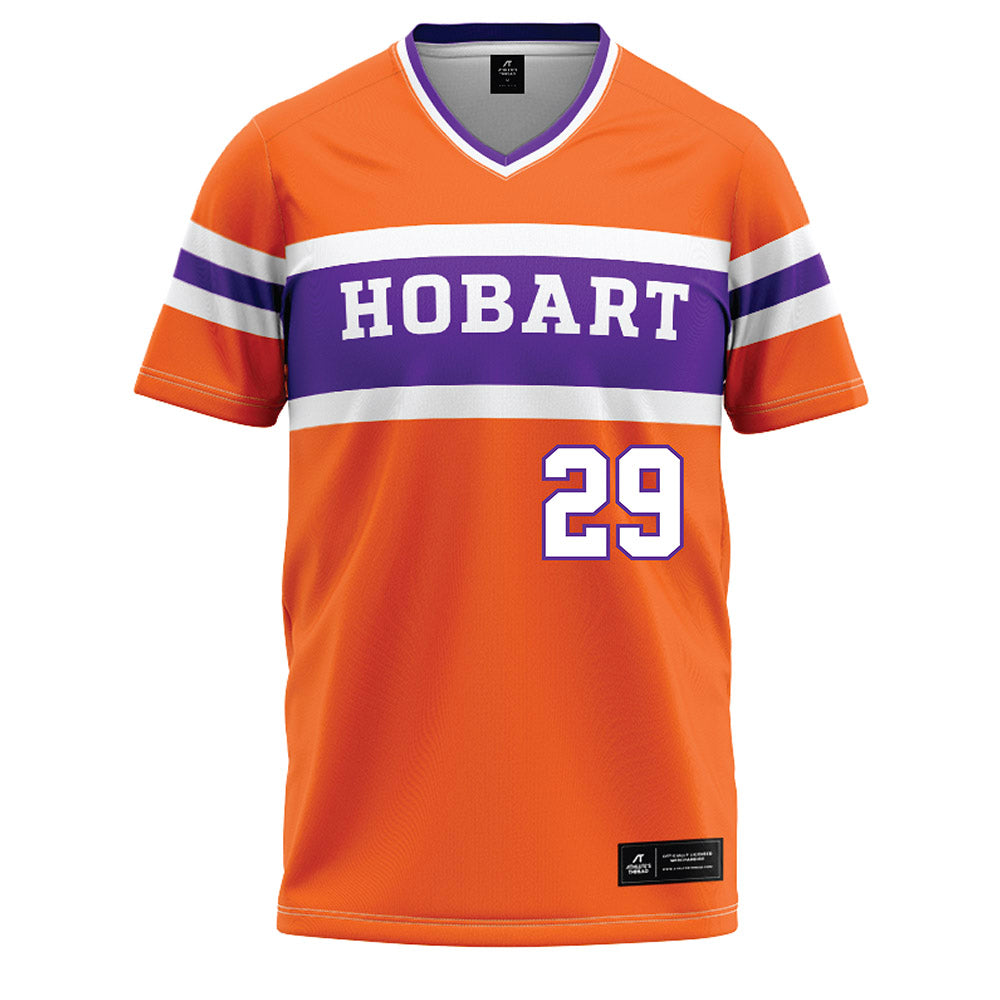 HWS - NCAA Baseball : Sean Garvin - Orange Baseball Jersey