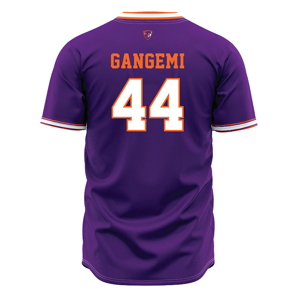 HWS - NCAA Baseball : Jack Gangemi - Purple Jersey-1
