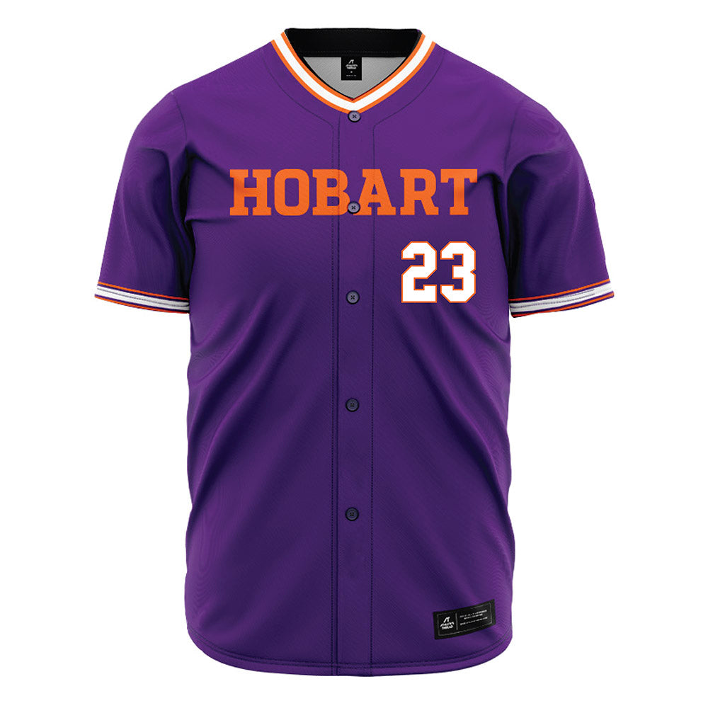 HWS - NCAA Baseball : Jack Farnen - Purple Jersey-0