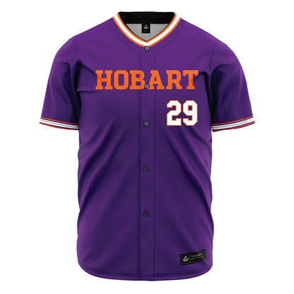 HWS - NCAA Baseball : Sean Garvin - Purple Jersey