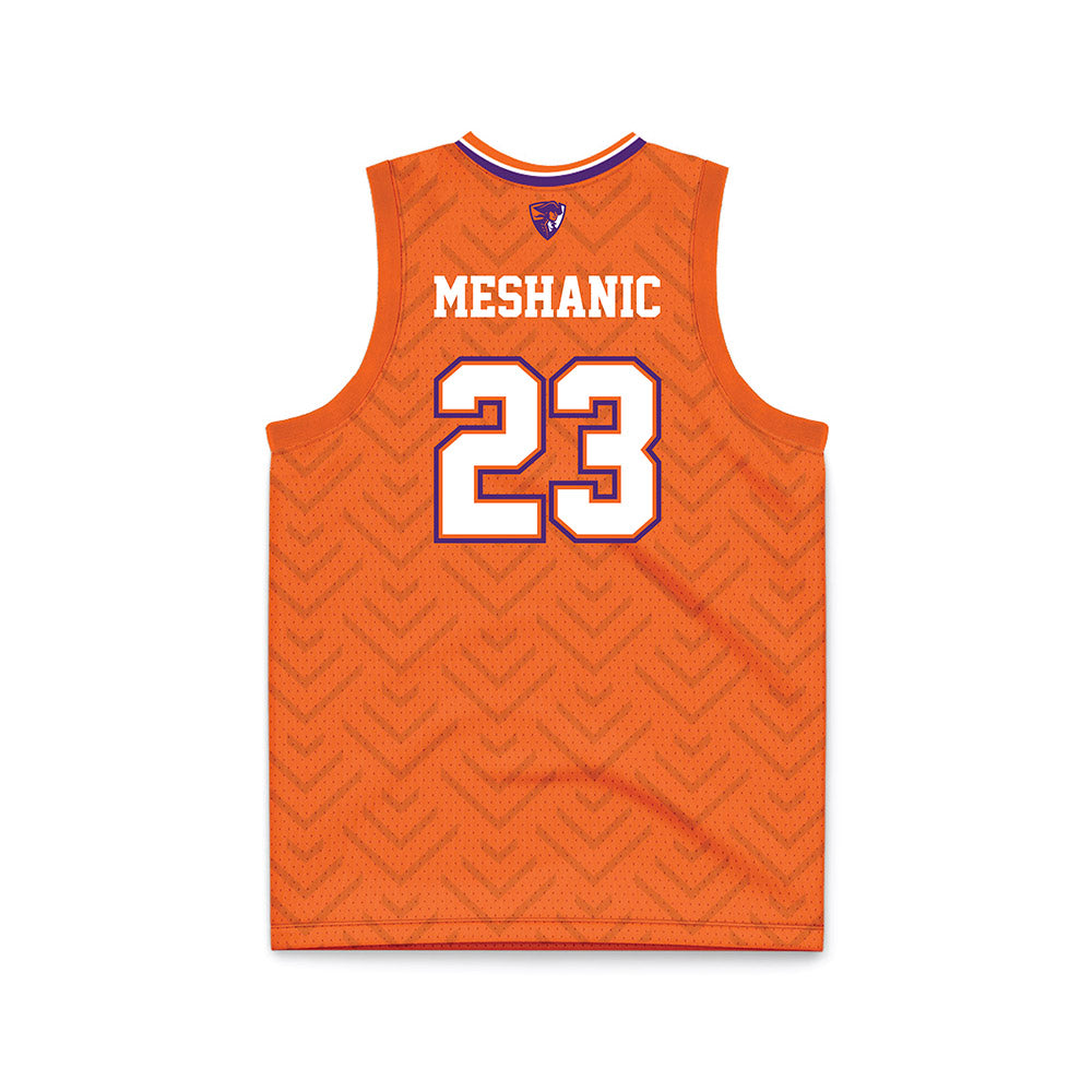 HWS - NCAA Men's Basketball : Carter Meshanic - Orange Basketball Jersey-1