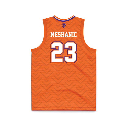 HWS - NCAA Men's Basketball : Carter Meshanic - Orange Basketball Jersey-1