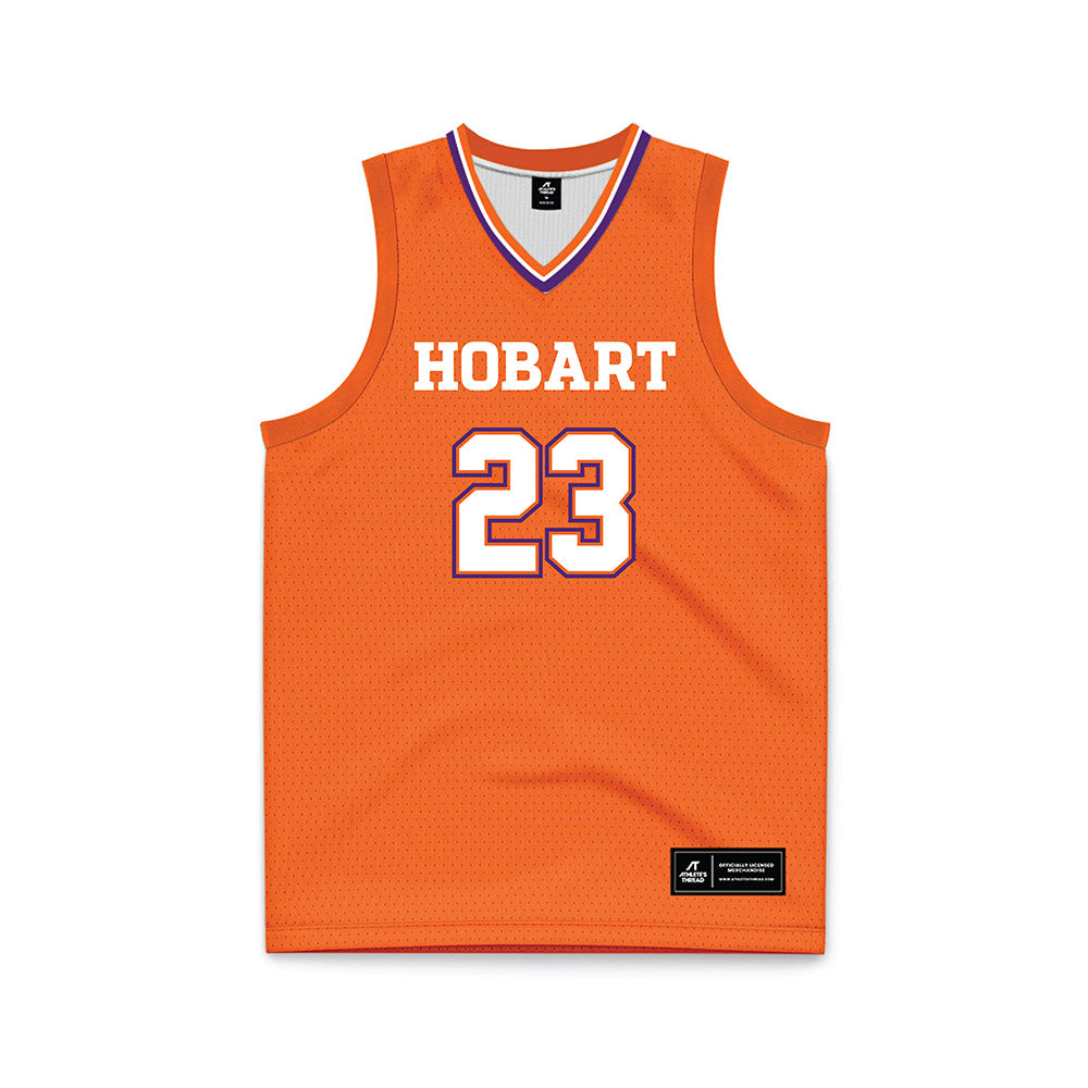 HWS - NCAA Men's Basketball : Carter Meshanic - Orange Basketball Jersey-0