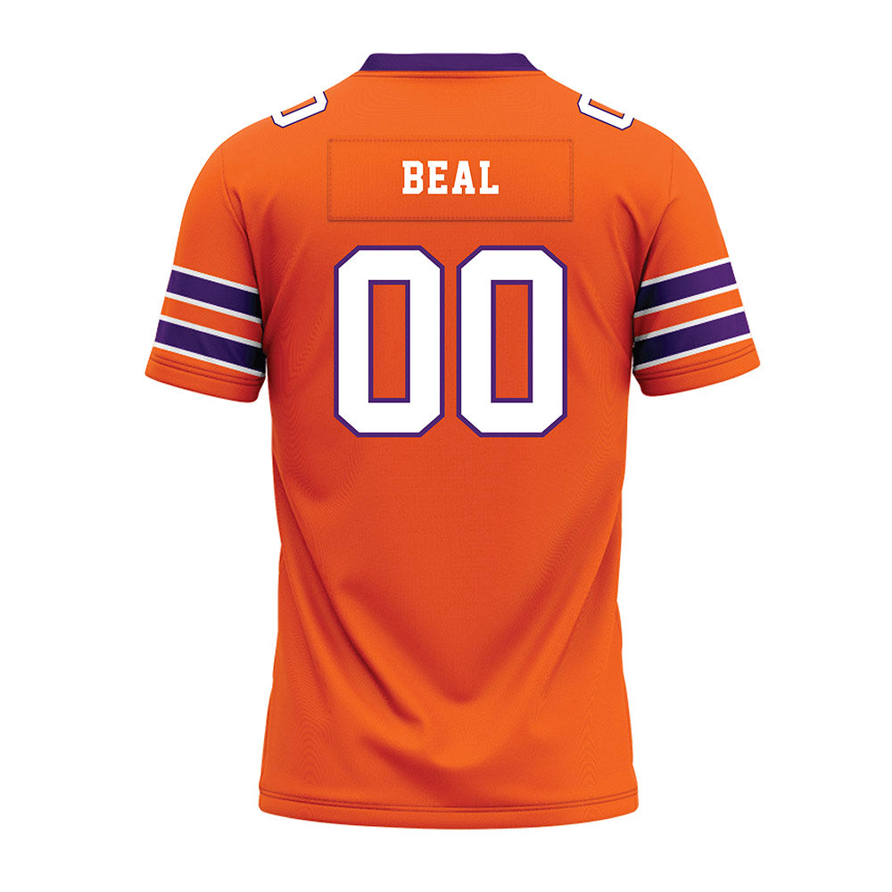 HWS - NCAA Football : Sam Beal - Orange Premium Football Jersey-1
