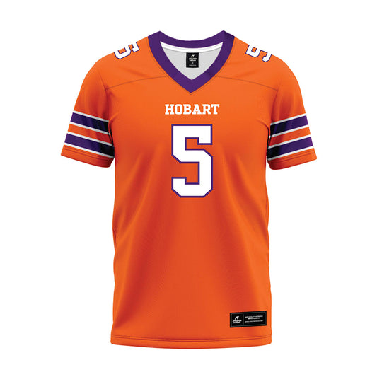 HWS - NCAA Football : Marcus Peterson - Orange Premium Football Jersey-0