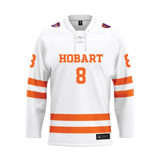 HWS - NCAA Men's Ice Hockey : Tanner Daniels - White Hockey Jersey