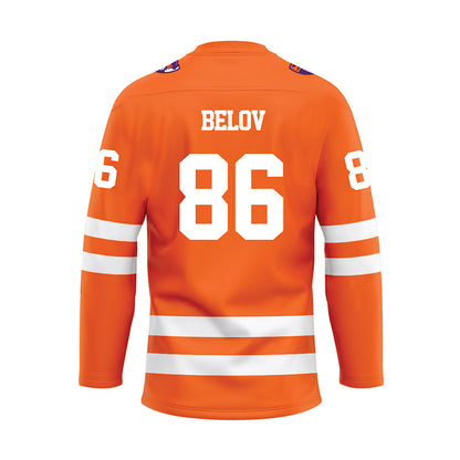 HWS - NCAA Men's Ice Hockey : Ignat Belov - Orange Hockey Jersey