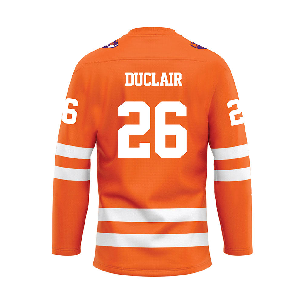 HWS - NCAA Men's Ice Hockey : Chris Duclair - Orange Hockey Jersey-1